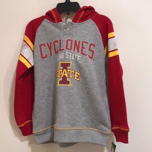 NCAA Shirts & Tops - Boys Iowa State Cyclones French Terry Hoodie NWT M NCAA Shirts & Tops - Boys Iowa State Cyclones French Terry Hoodie NWT M